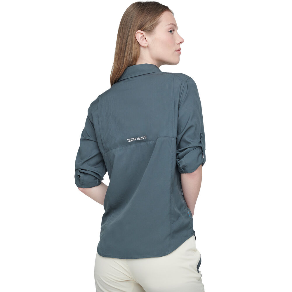Camisa Mujer Weinbrenner Bund Gris Oscuro image number 1.0